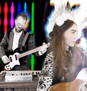 Indie duo Dutch Holly pictured ledt to right. Tres Ikner (L) and Jen Juniper (R)